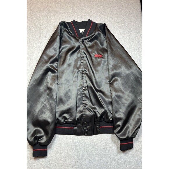 VNTG Horizon Sportswear Sun Mechanic Jacket Nylon Sz Large USA Bomber Jacket - Picture 1 of 11